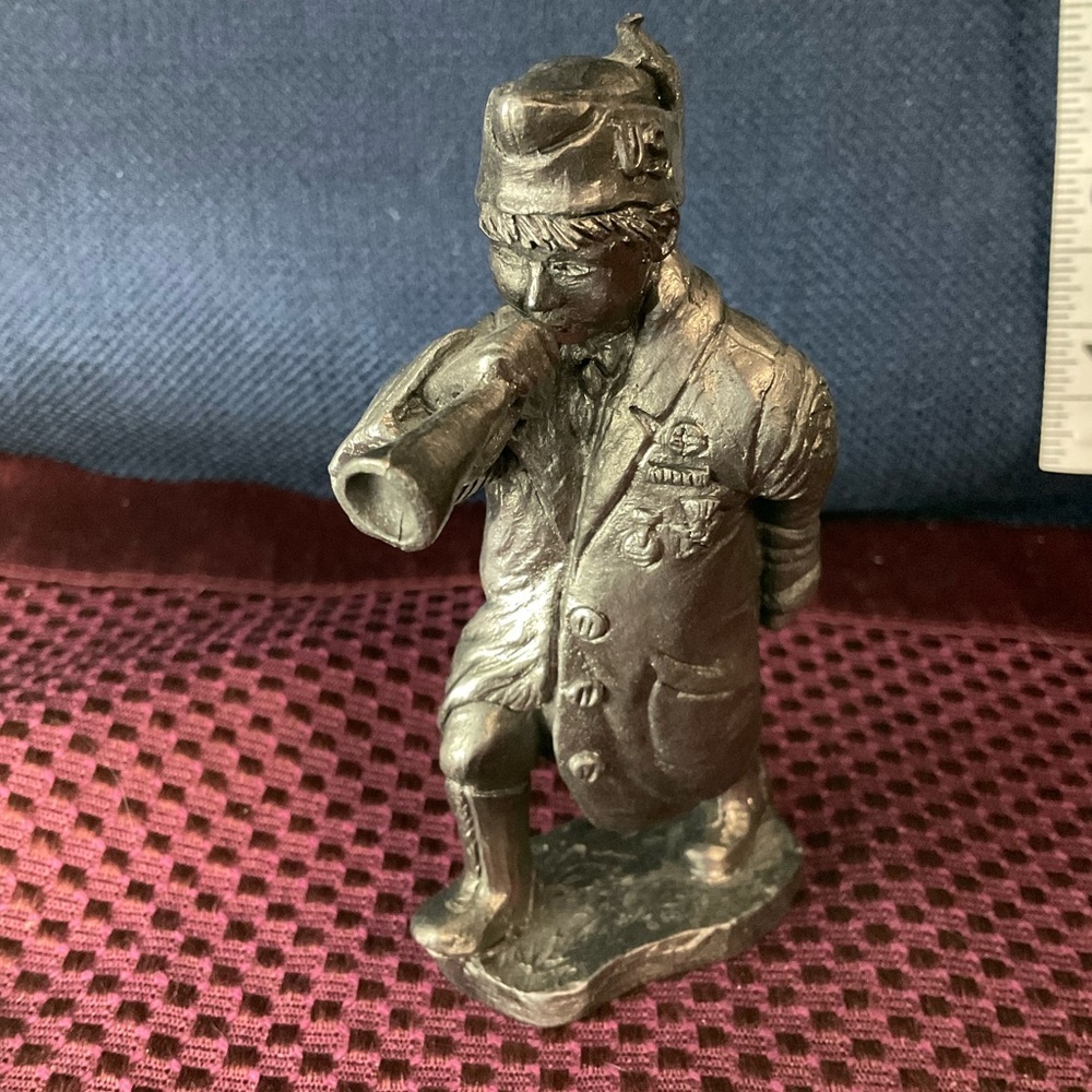 Pewter Sculpture by Michael A. Ricker
Collector’s Society “Michael”
Signed